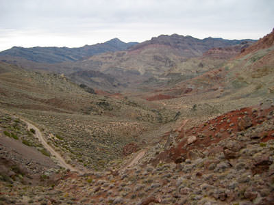 view of Titus Canyon