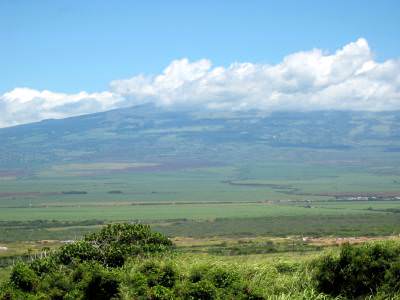 looking across towards Haleakala