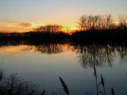 Sunset at Lake Marion