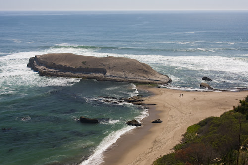 Santa Cruz coast