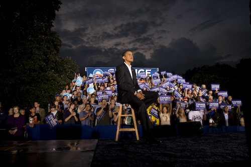 Obama before the storm