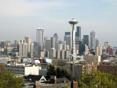 Seattle skyline from Kerry Park, Queen Anne Hill