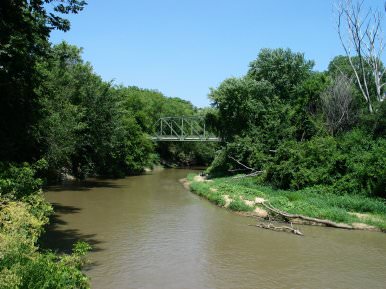 Smokey Hill River, July 2003