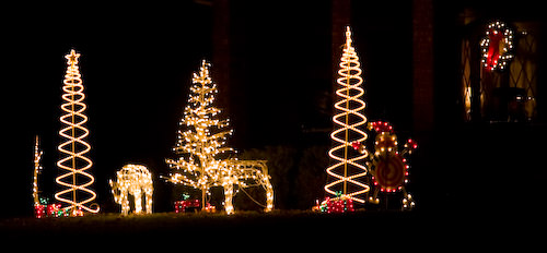 Lindsborg holiday lights