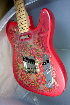 pink paisley telecaster