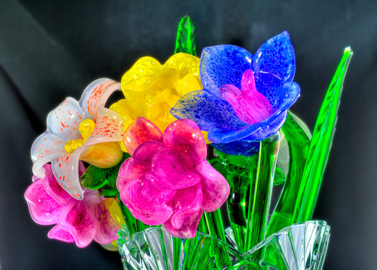 glass flowers