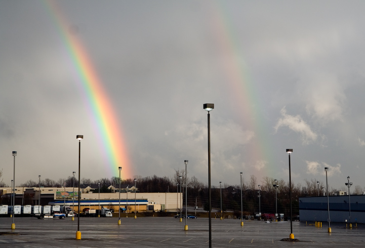 Double Rainbow || Canon350d/EF17-55/F2.8EFS@44 | 1/60s | f7.1 |  IS100 | handheld
