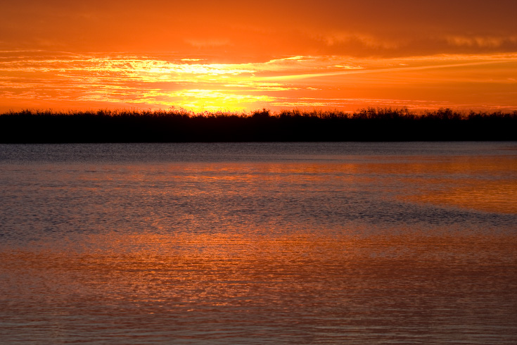 Galveston Sunset II || Canon40d/EF100-400F4-5.6L@100 | 1/250s | f7.1 |  ISO200 | tripod
