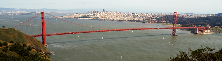 Golden Gate Bridge || Canon350d/EF17-40/F4L@20 | 1/60s | f10 | ISO100 | tripod