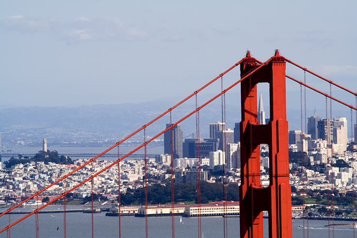 Golden Gate View || Canon350d/EF70-200/F4L@200 | 1/320s | f10 | ISO100 | tripod