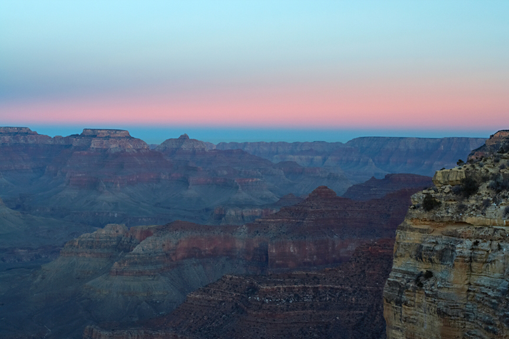 Grand Canyon at Sunset|| Canon350d/EF17-40/F4L@40| .4s | f10 | ISO100 |tripod