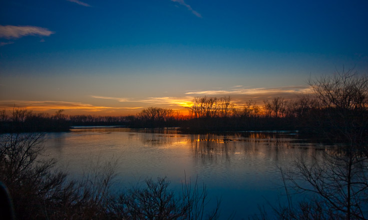 Marion Reservoir Sunset || Canon40d/EF17-55/F2.8EFS@17 | 1/320s | f2.8 |  ISO100 | handheld
